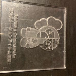 Accents - off white / bape frosted plexiglass Accents - off white / bape frosted plexiglass